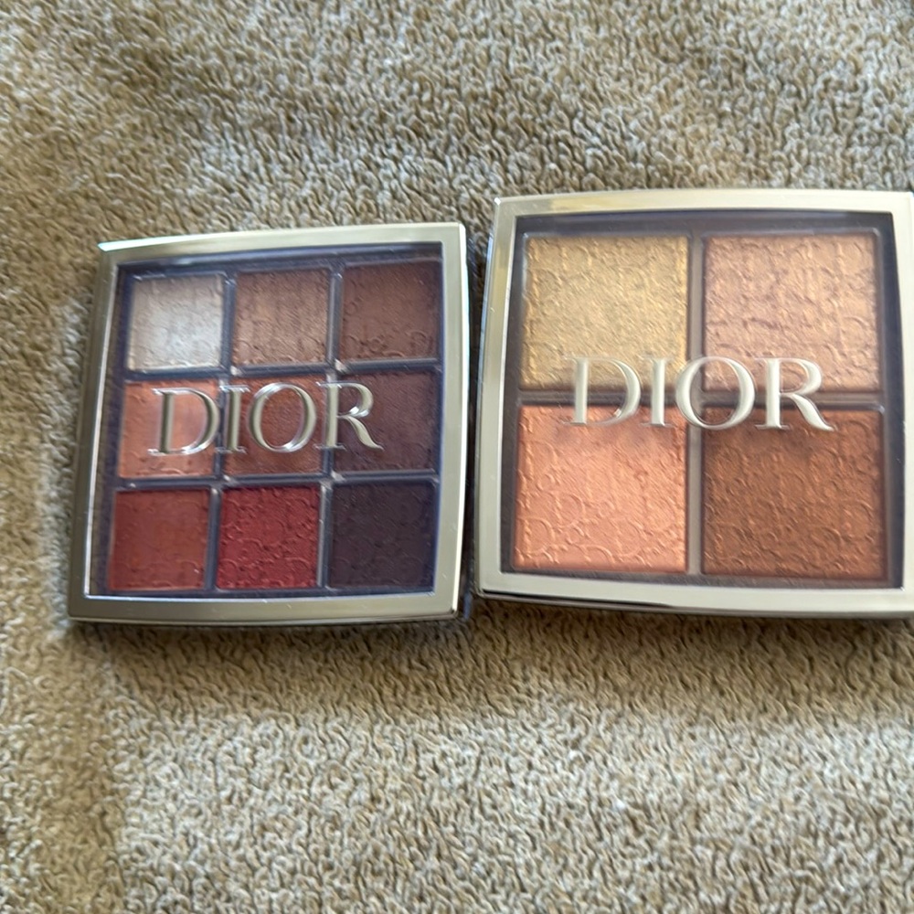 Dior backstage eye and glow palettes